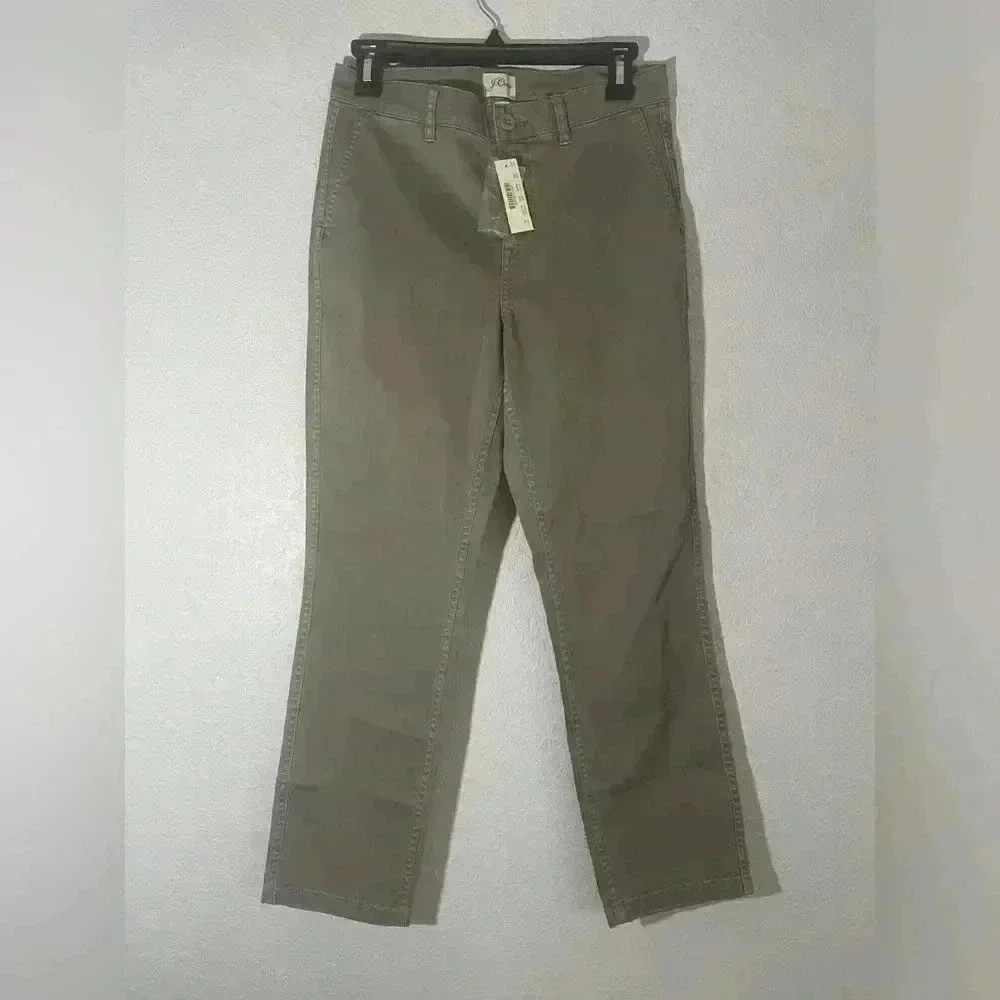 J Crew Vintage Straight Gray Womens Size 26 Pants